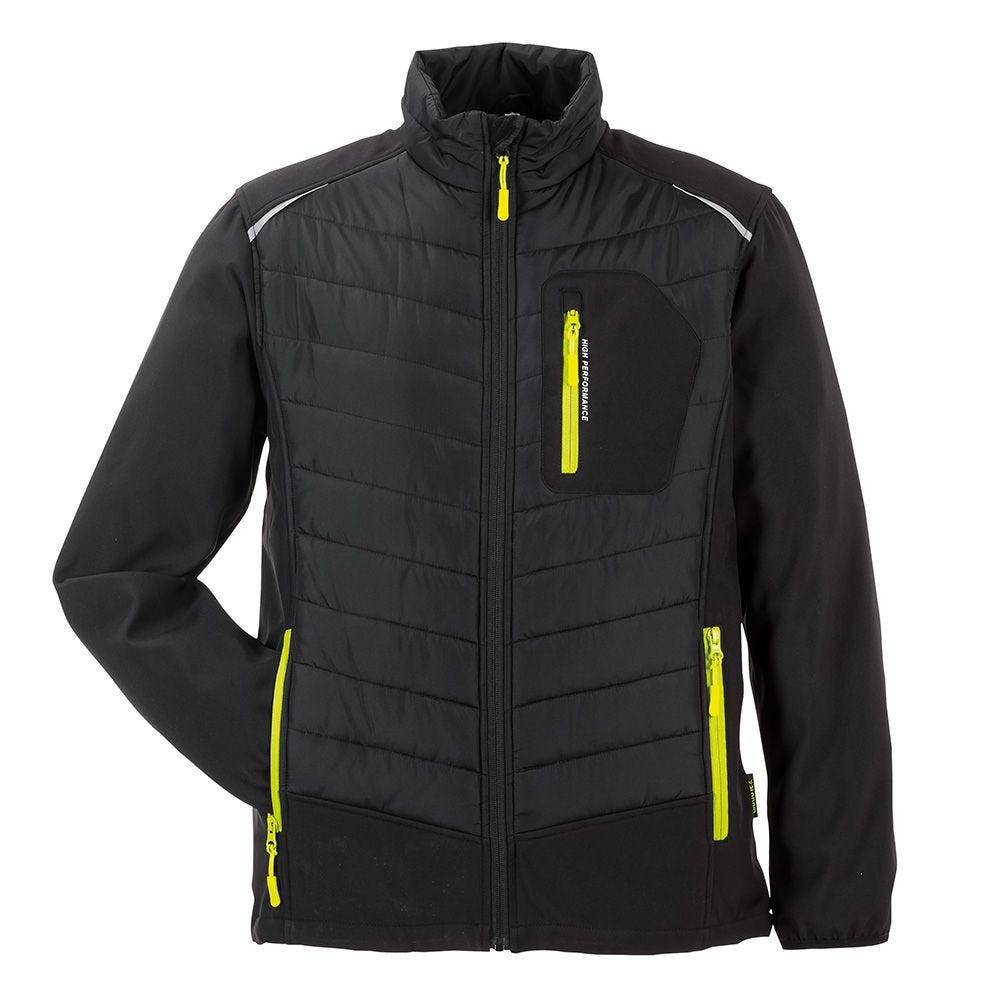 PLANAM Stretchline Winterjacke, Herren, 6680, schwarz, Größe XL-0