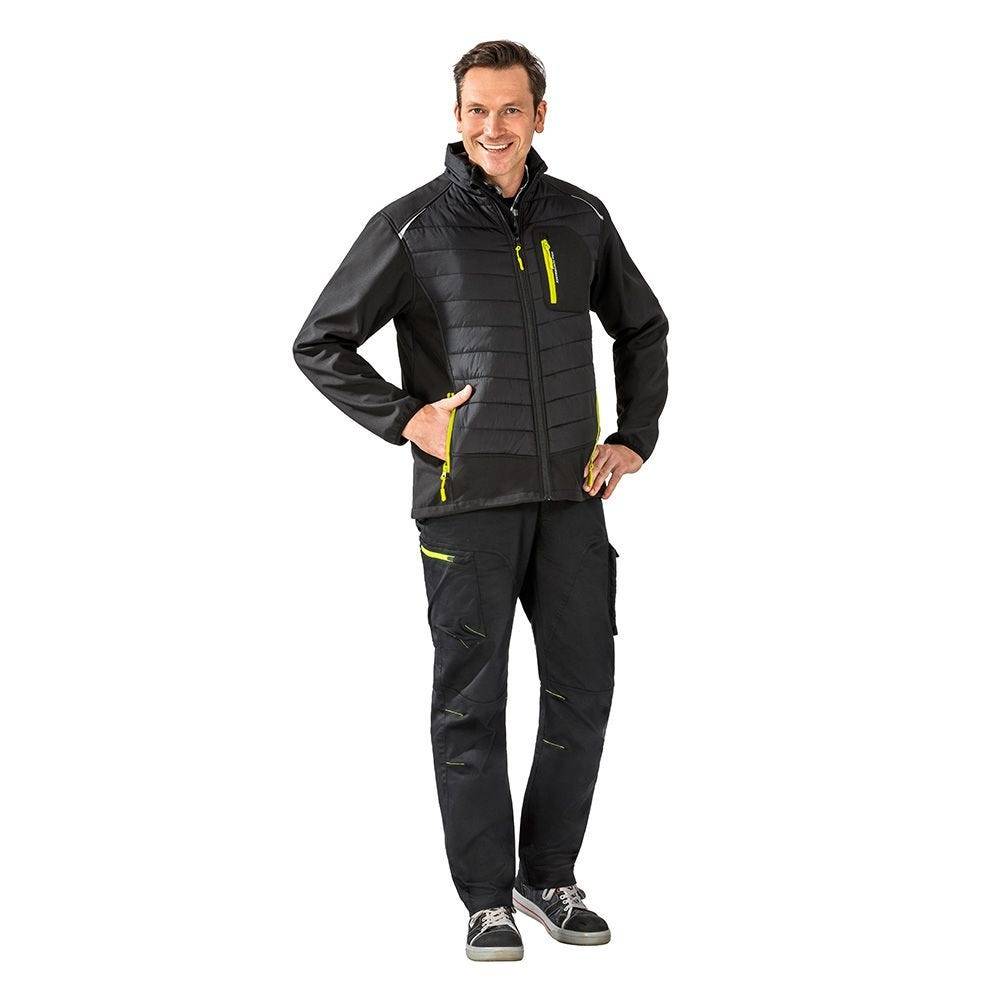 PLANAM Stretchline Winterjacke, Herren, 6680, schwarz, Größe XL-4