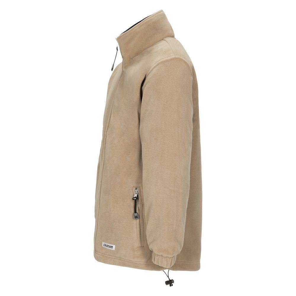 Planam Outdoor Stream Fleecejacke Herren, 0348, braun, Größe M-1