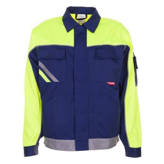 Planam Visline V1 Bundjacke, 2413, blau/gelb, Größe 52-0