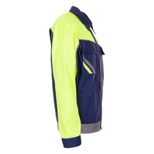 Planam Visline V1 Bundjacke, 2413, blau/gelb, Größe 52-3