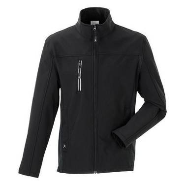Planam Norit Pure Softshelljacke Herren, 6435, schwarz, Größe 90