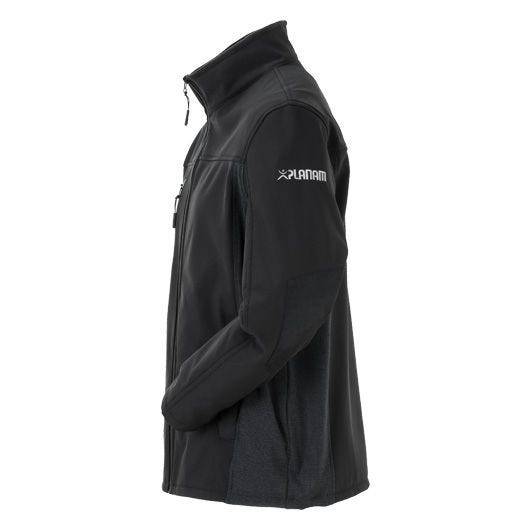 Planam Norit Pure Softshelljacke Herren, 6435, schwarz, Größe 90-1