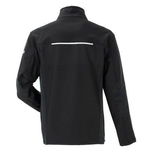 Planam Norit Pure Softshelljacke Herren, 6435, schwarz, Größe 90-3