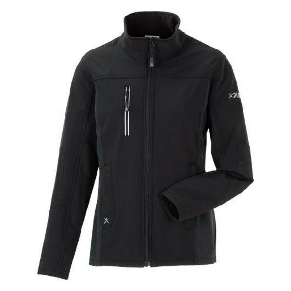 Planam Norit Pure Softshelljacke Damen, 6445, schwarz, Größe 36