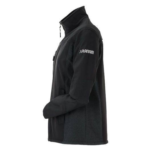 Planam Norit Pure Softshelljacke Damen, 6445, schwarz, Größe 36-1