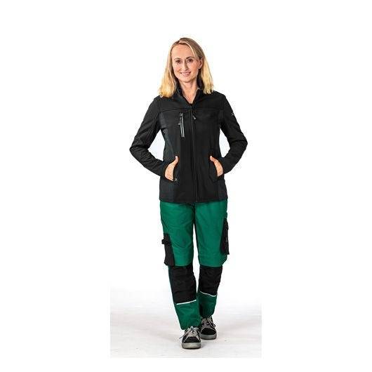Planam Norit Pure Softshelljacke Damen, 6445, schwarz, Größe 36-4