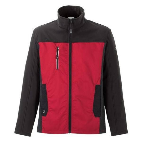 Planam Norit Hybridjacke Herren, 6507, rot/schwarz, Größe 28