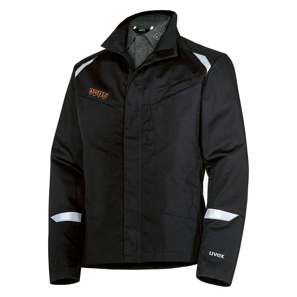 uvex suXXeed arc Herrenjacke graphit, 88492, multifunktionaler Schutz, flammhemmend, Größe M-1