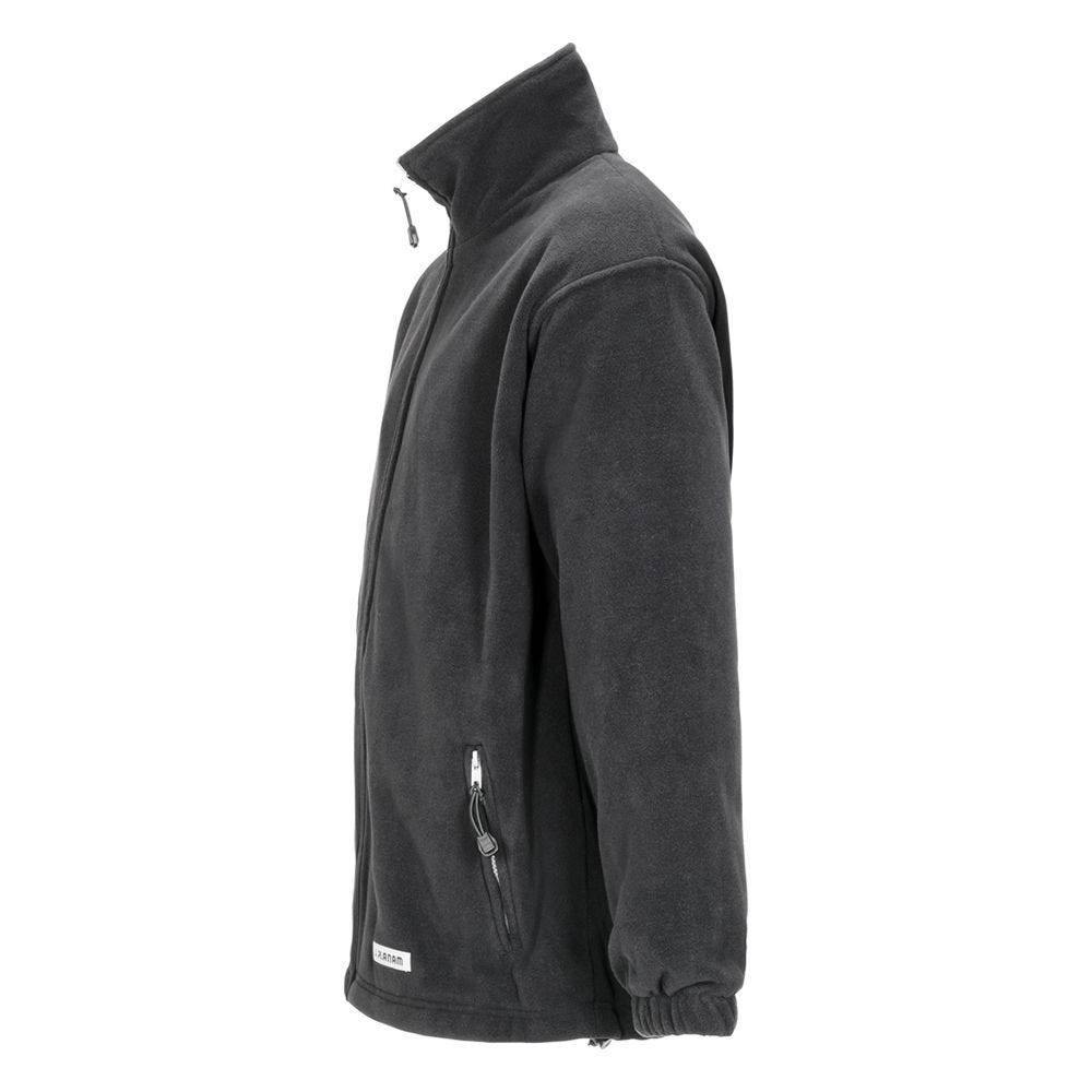 Planam Outdoor Stream Fleecejacke Herren, 0346, schwarz, Größe M-1