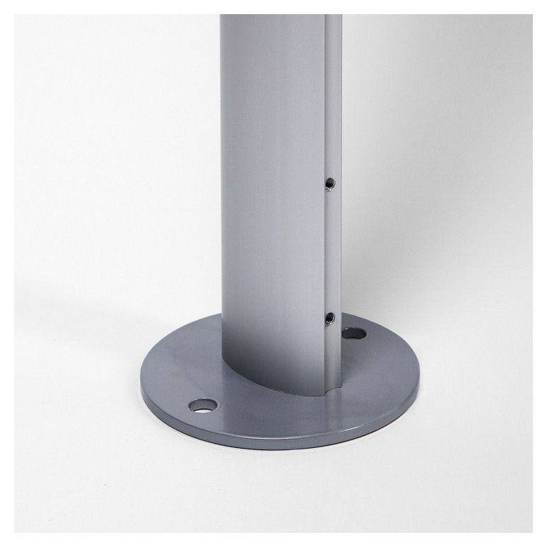 Dreieckständer DIN A1 silber eloxiert, 32 mm Rahmenprofil, runde Ecken-4