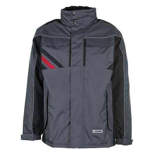 Planam Highline Outdoor Winterjacke, 2302, dunkelgrau, Größe L
