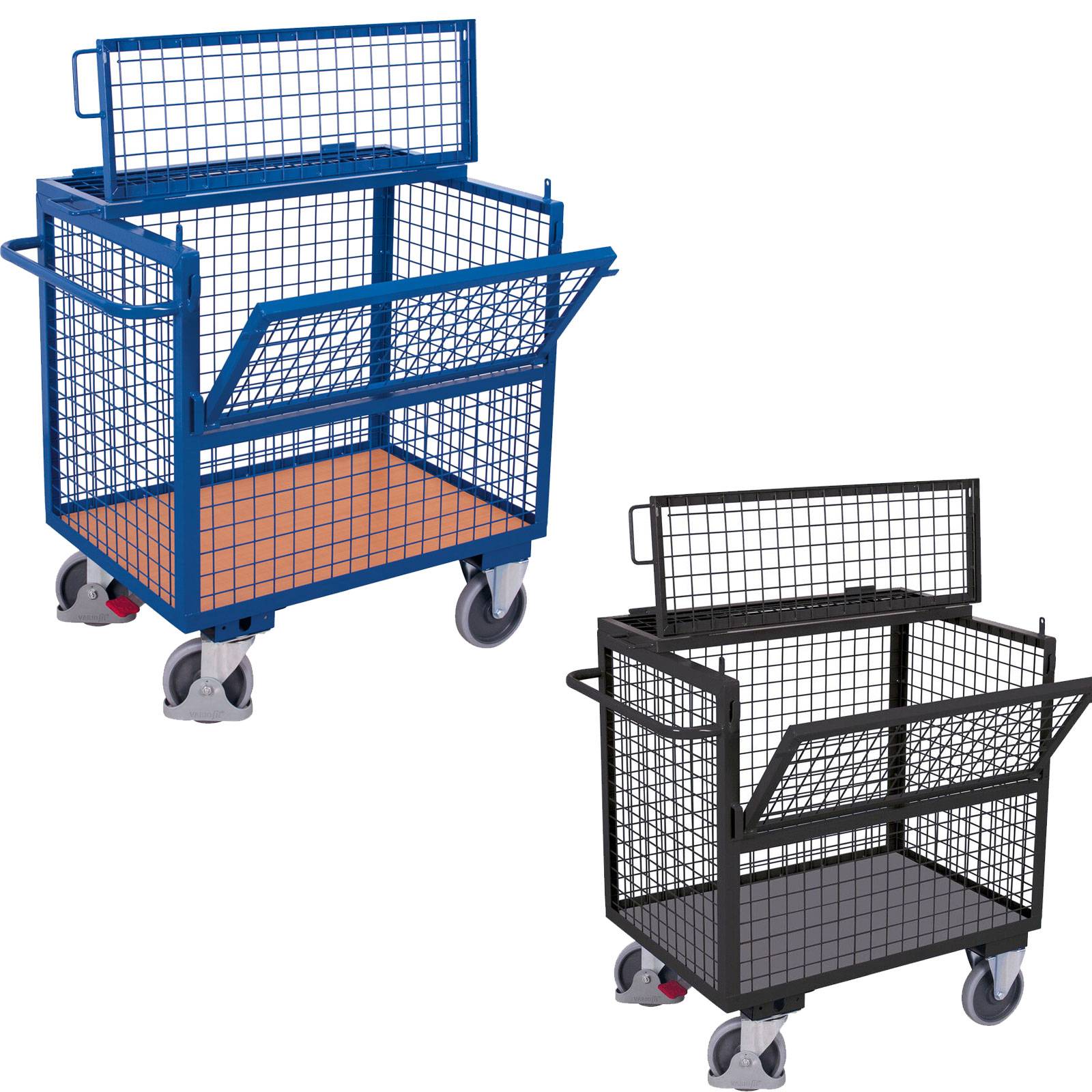 VARIOfit SW-700.405 Kastenwagen klappbar Stahl pulverbeschichtet Traglast (max.): 500 kg-3