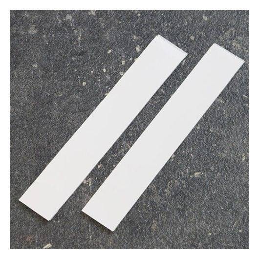 Klebestreifen, doppelseitig klebend, Reinacrylat, ca. 1 mm dick, hochtransparent, 15 x 80 mm, 10 Stk-0