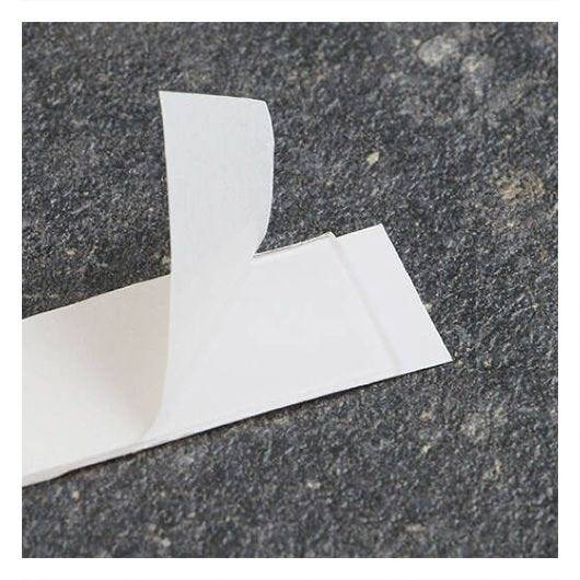 Klebestreifen, doppelseitig klebend, Reinacrylat, ca. 1 mm dick, hochtransparent, 15 x 80 mm, 10 Stk-1