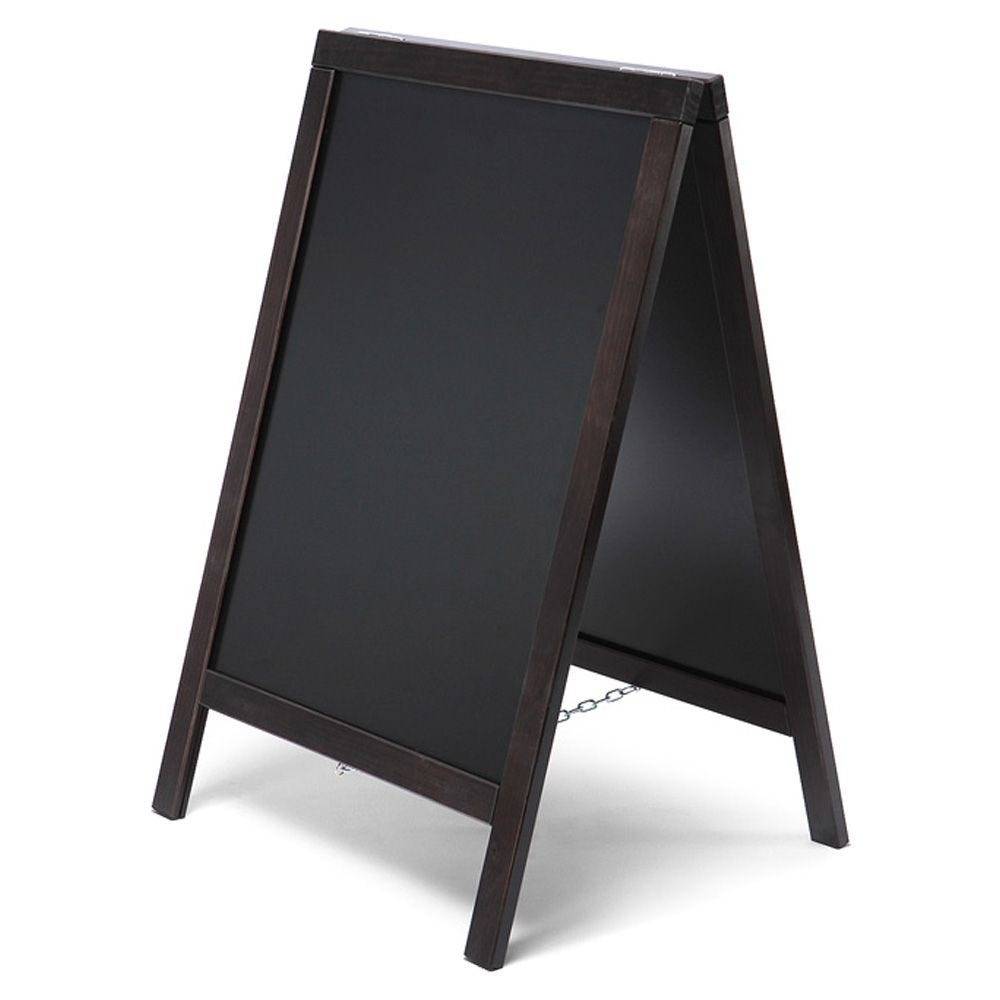Holz Kundenstopper, Classic, schwarz 55 x 85 cm-0