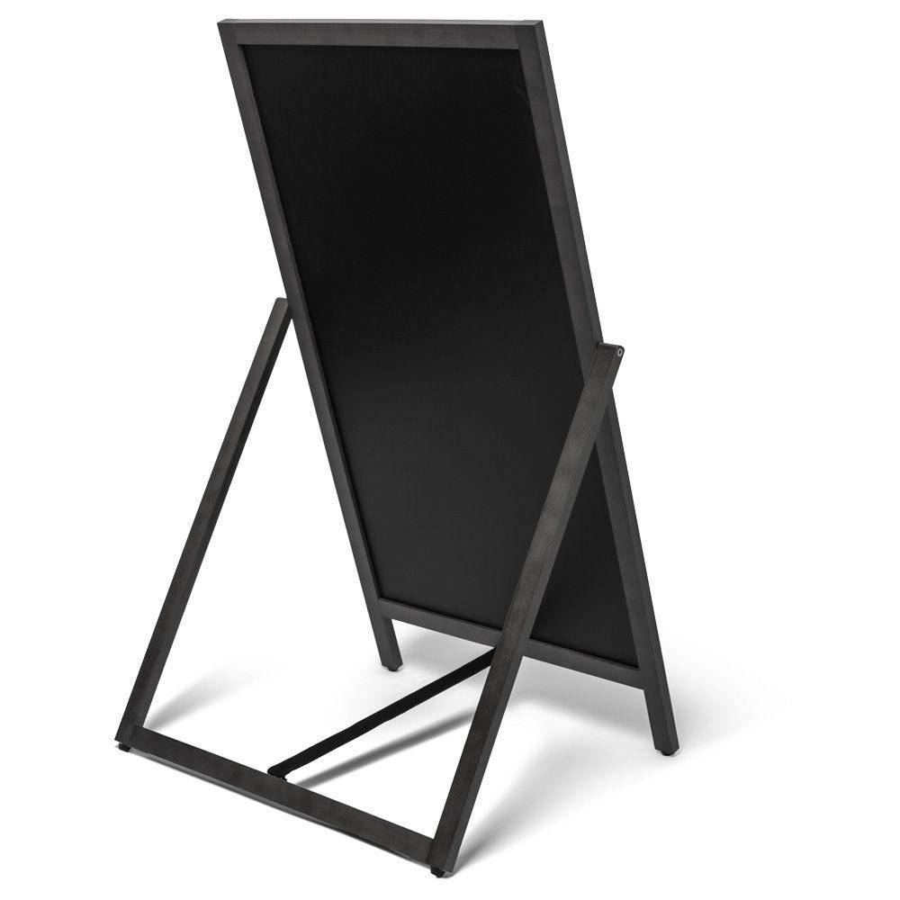 Holz, Kundenstopper, Flip, schwarz 55 x 105 cm-1