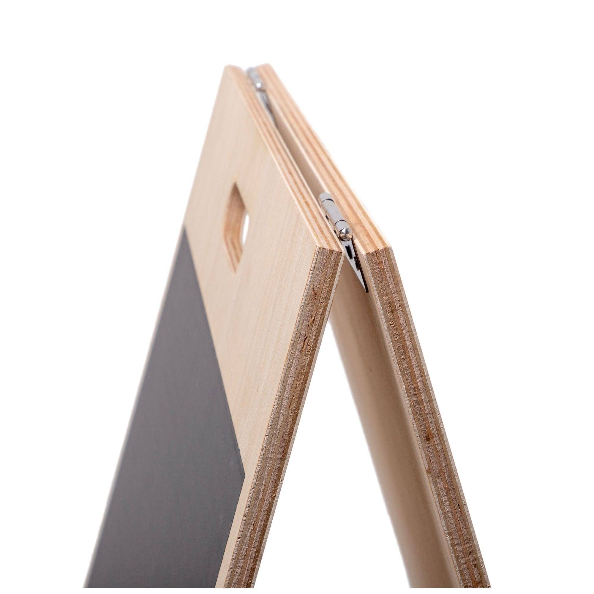 Holz, Kundenstopper, Economy, beige 55 x 82 cm-1