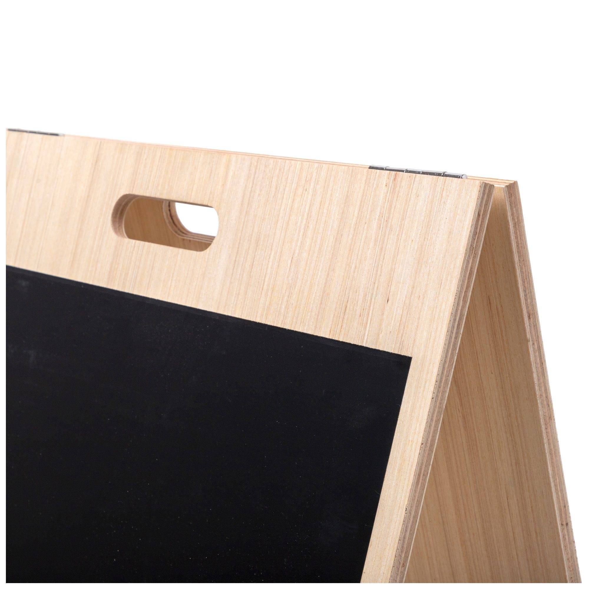 Holz, Kundenstopper, Economy, beige 55 x 82 cm-3