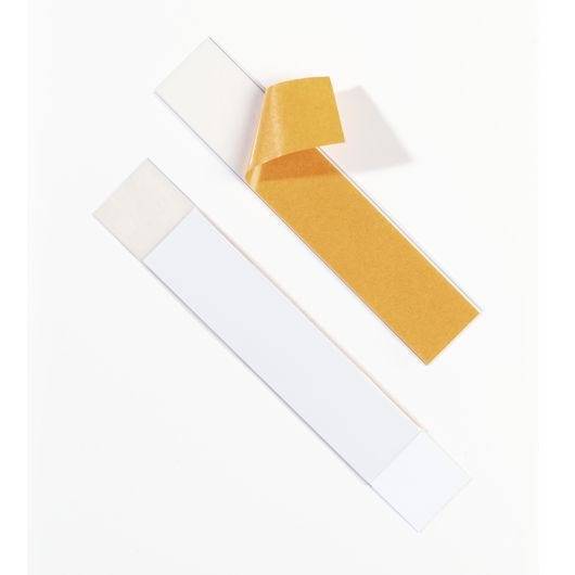 Einschubleiste selbstklebend, Kunststoff, Durable transparent, 200x40 mm-2
