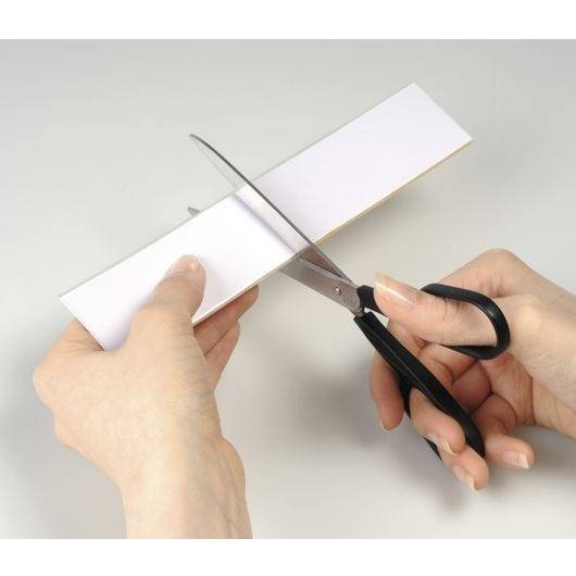 Einschubleiste selbstklebend, Kunststoff, Durable transparent, 200x40 mm-3