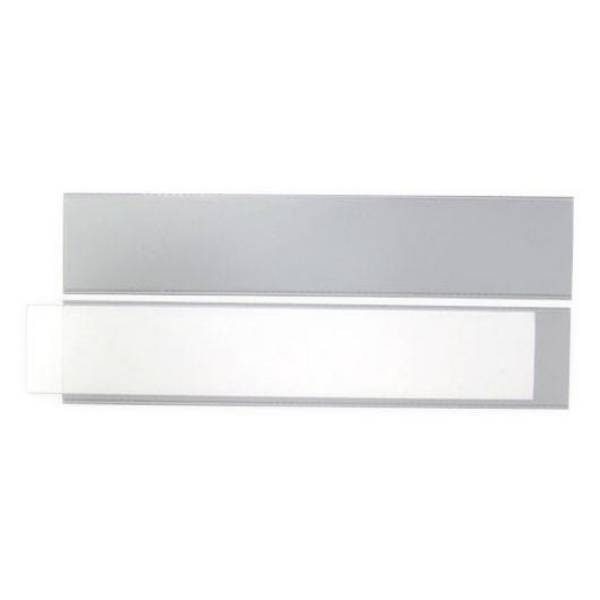 Einschubleiste selbstklebend, Kunststoff, tarifold transparent, 150x25 mm, 10 St./VE