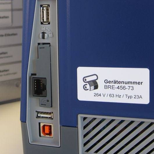 Etiketten für Laserdrucker, Polyester, weiß, 90 x 65mm, 160 Etiketten auf 20 Blatt-2