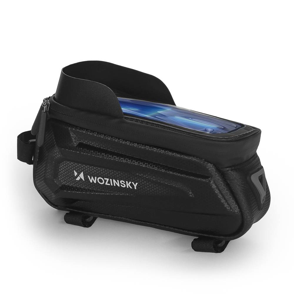 Wozinsky Bike Frame Bag 1.7l Handyhülle Schwarz WBB28BK-1