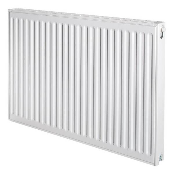 Brötje Flachheizkörper EuroProfil Kompakt Hygiene Typ 20 K 900x72x2400mm, profilierte Front, Weiß, 2100W bei 70/40/20