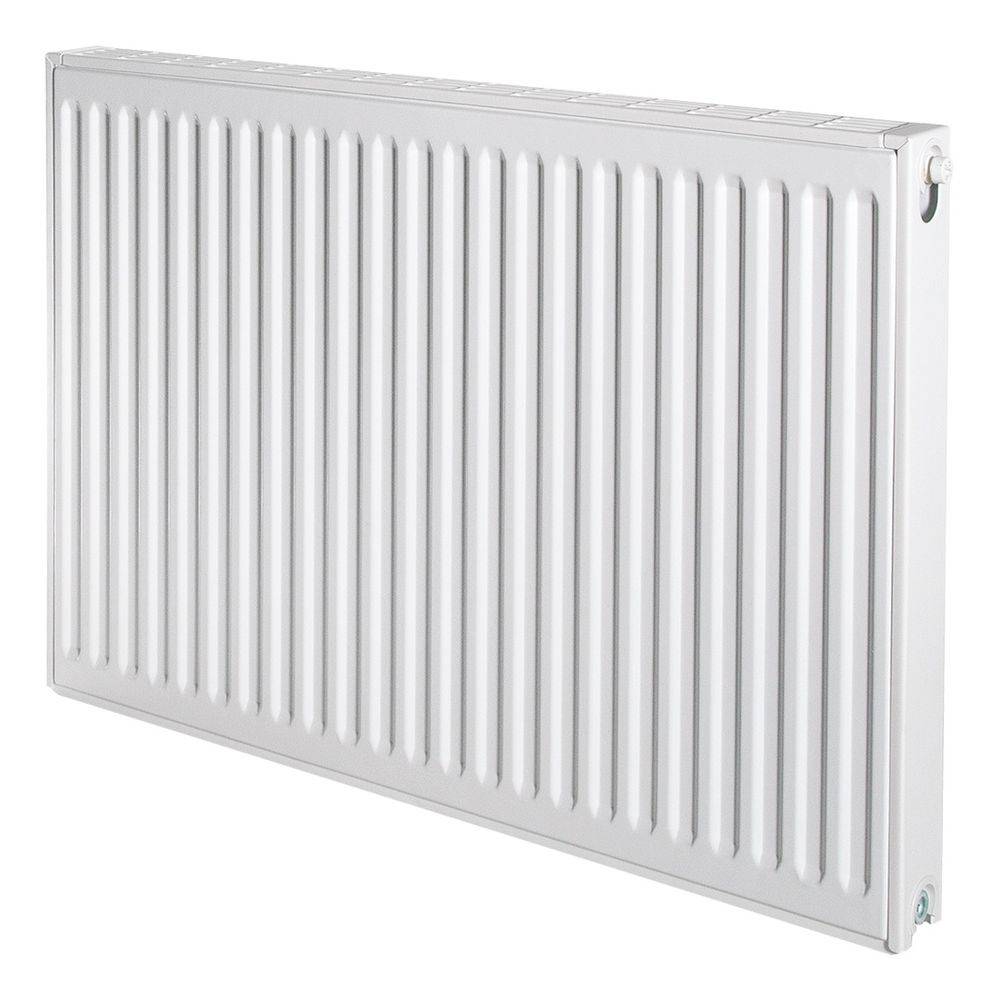 Brötje Flachheizkörper EuroProfil Kompakt Hygiene Typ 20 K 900x72x2400mm, profilierte Front, Weiß, 2100W bei 70/40/20-0