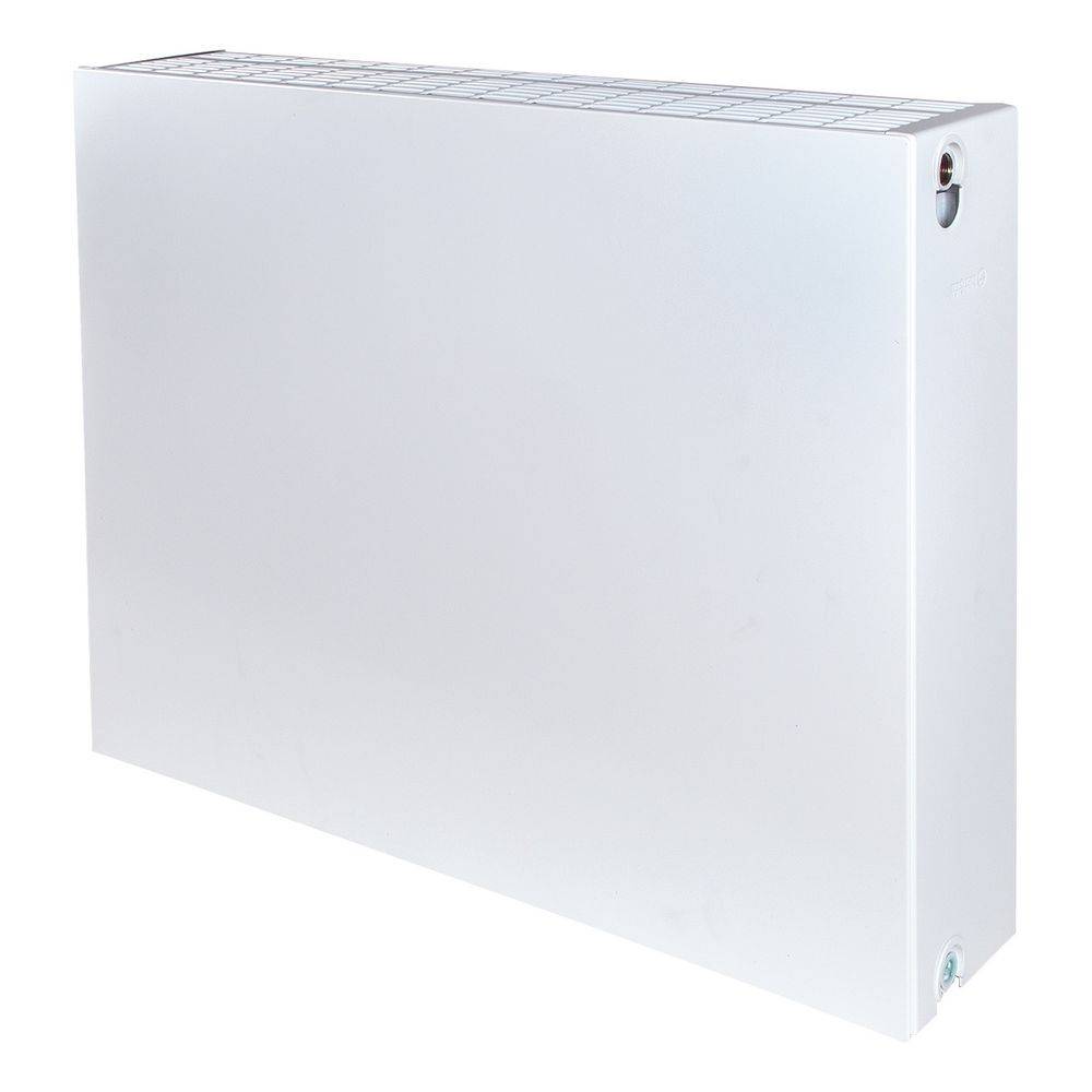 Brötje Flachheizkörper EuroPlan Kompakt Typ 33 KP 500x158x2100mm, glatte Front, Weiß, 2639W bei 70/40/20 Grad C-0