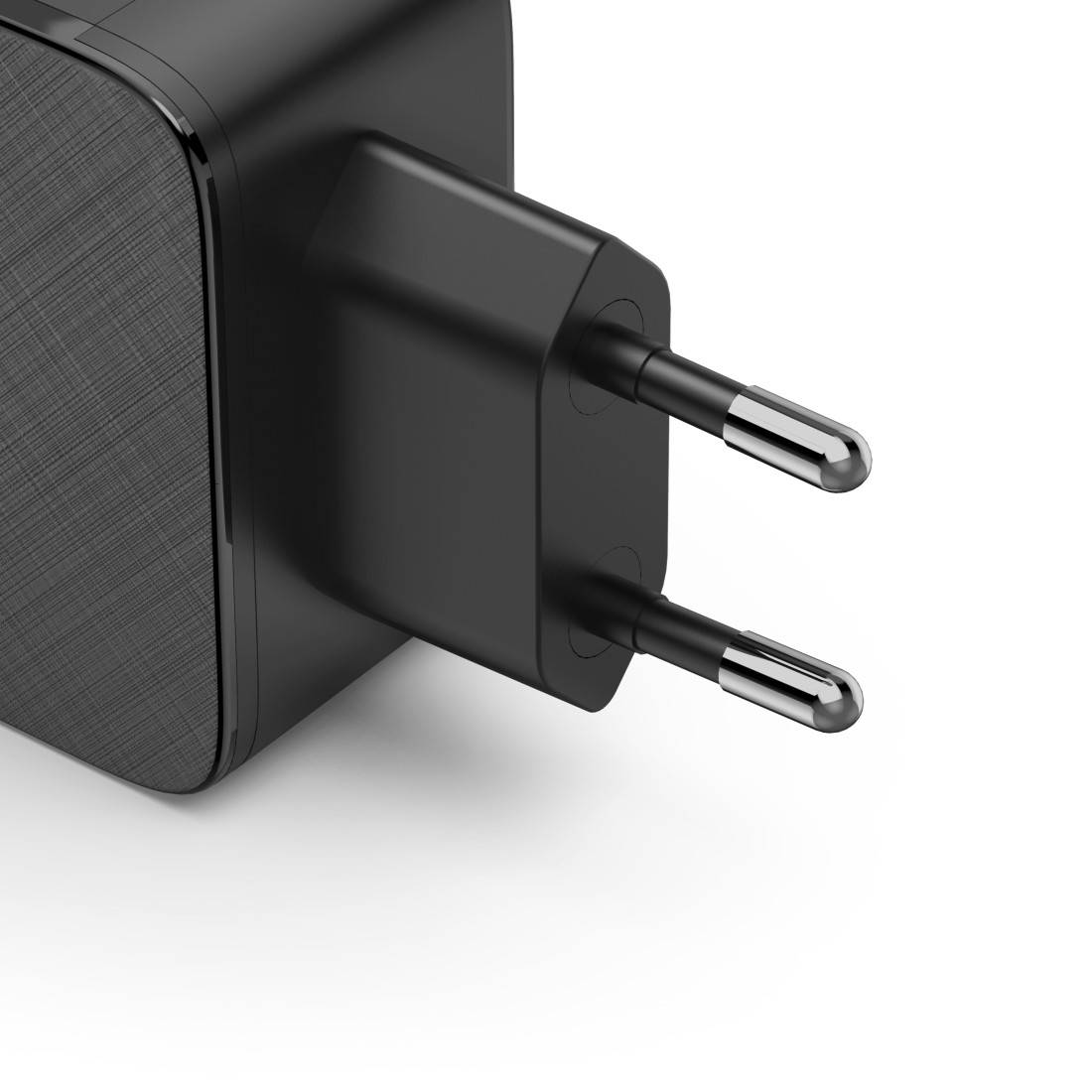 hama 00201961 Schnellladegerät, 2x USB-C PD, 1x USB-A QC, 65 W, Schwarz-3