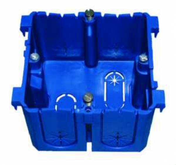PROTEC.class Kabelkanal BR Geraeteeinbaudose PBRED 80 blau Front