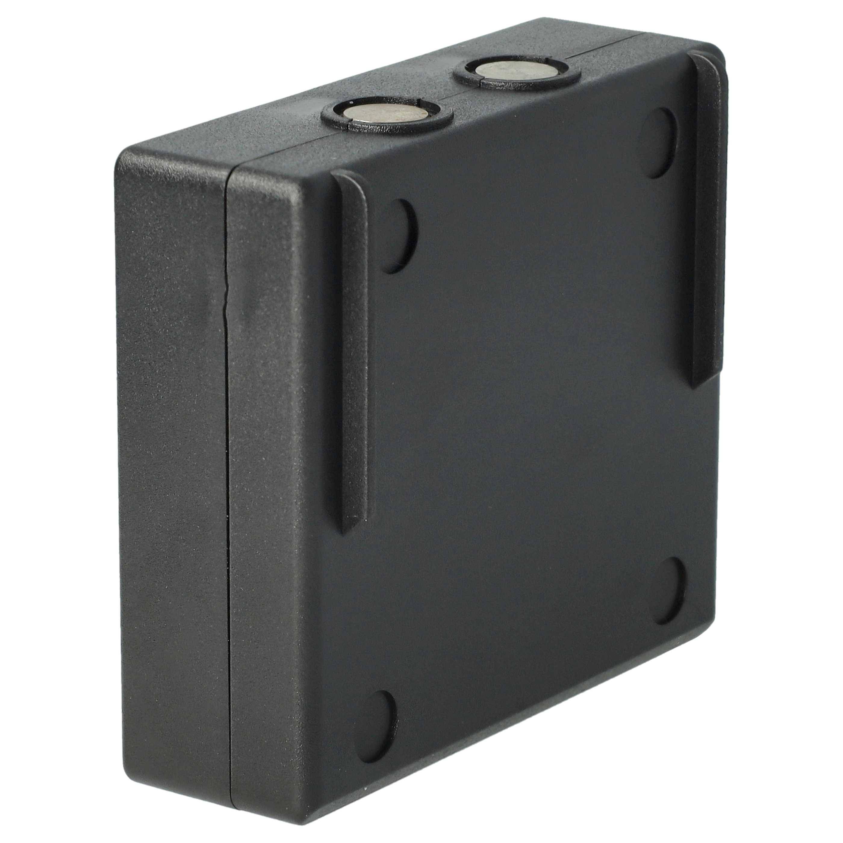 vhbw 2x Akku Ersatz für Abitron KH68300990 | EX2-22 für Industrie-Funkfernsteuerung Fernbedienung (2000 mAh, 3,6 V-1