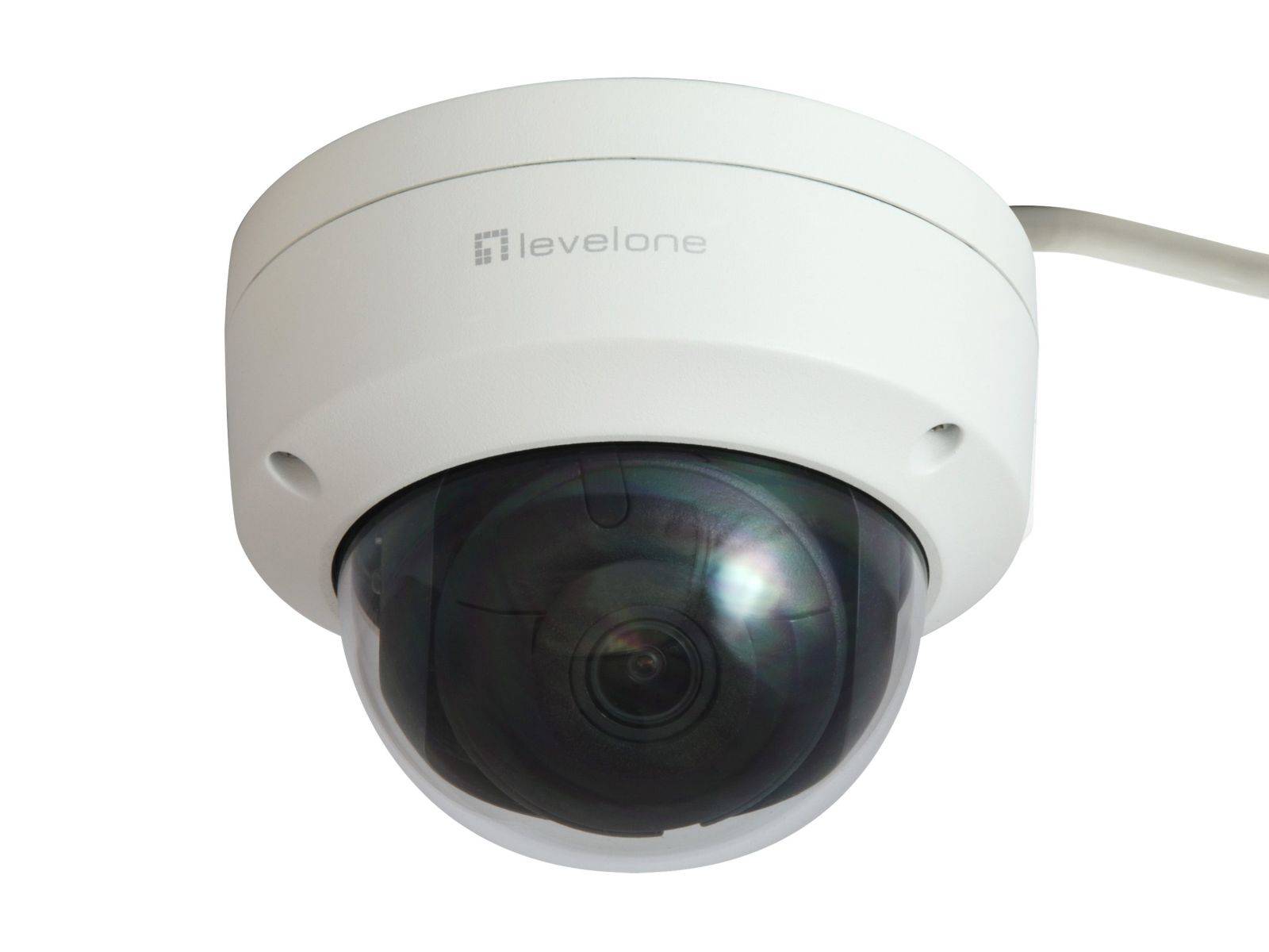 LevelOne IPCam Dome Out 4MP H.265 IR 9W PoE Netzwerkkamera 4 MP-2
