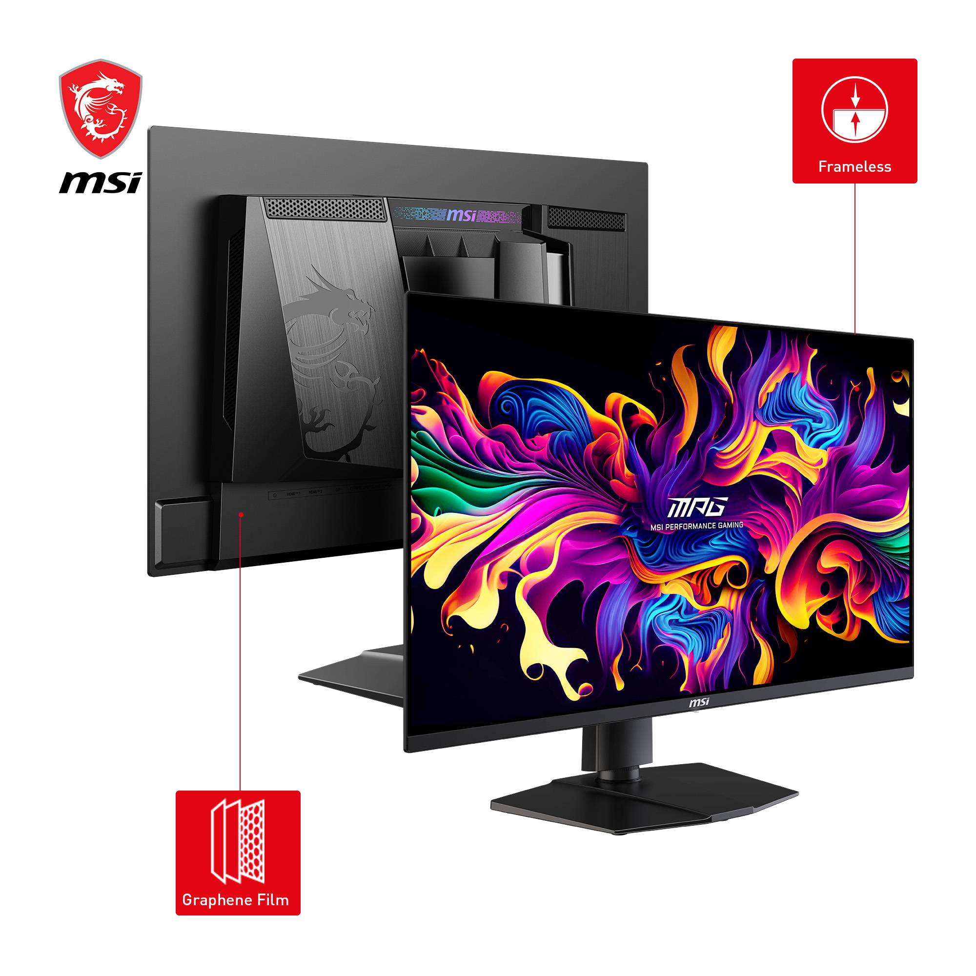 MSI MPG 271QRXDE QD-OLED - OLED-Monitor - Gaming - 67.3 cm (26.5")-2