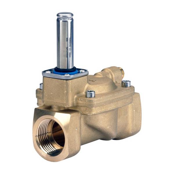 Danfoss Magnetventilgehäuse EV220B 25B, G 1", Kvs 11,00m3/h, servogesteuert, normal geschlossen NC, Messing