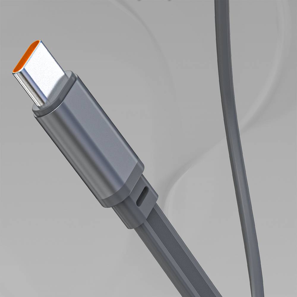 Dudao K31 Pro 45W 20000mAh Powerbank mit integriertem einziehbarem USB-C-Kabel - Grau-3