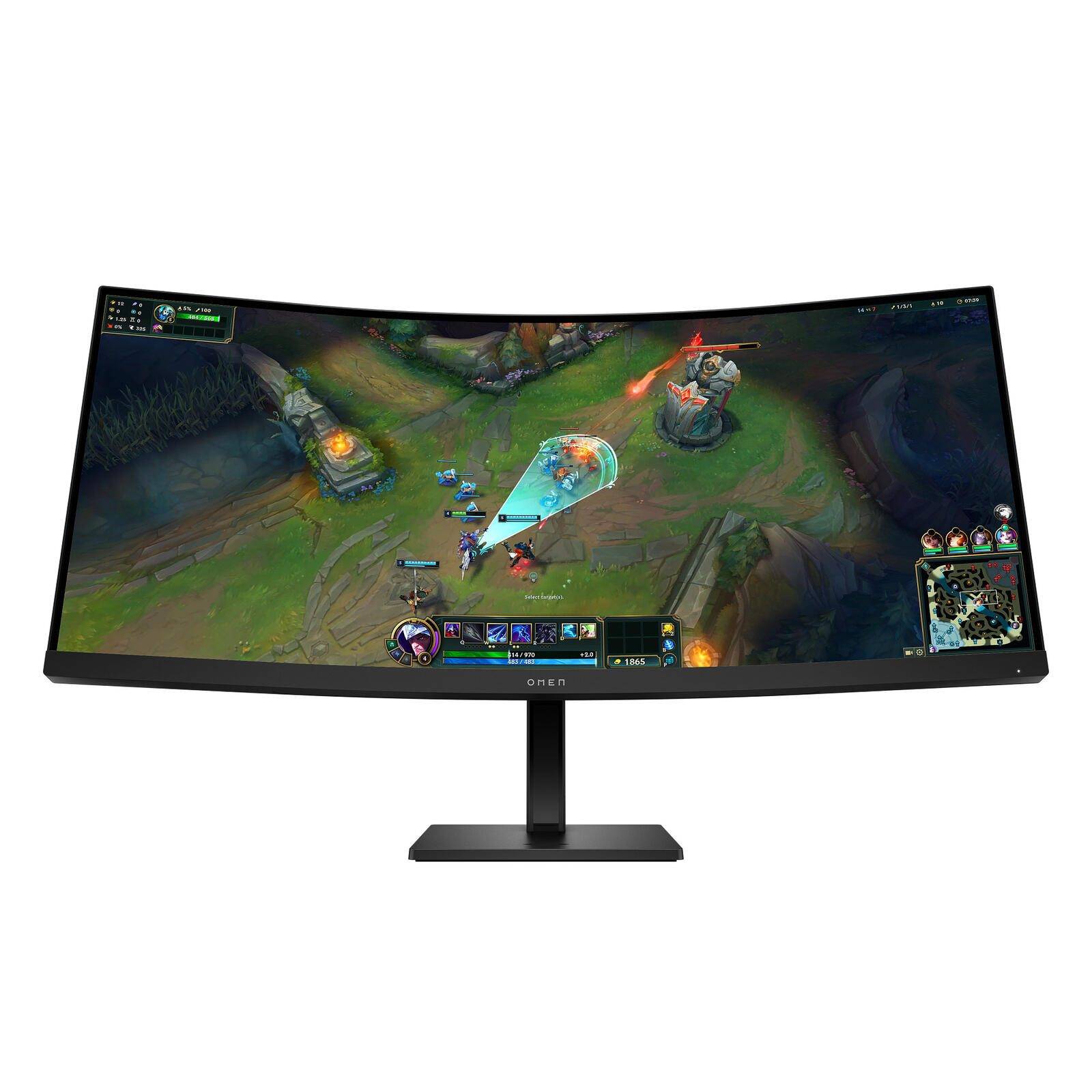 HP - OMEN by HP 34c G2 - LED-Monitor - Gaming - gebogen - 86.4 cm (34")-0