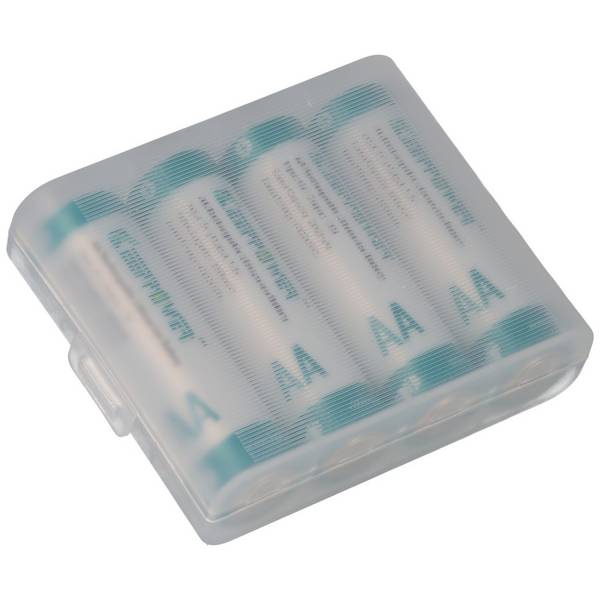 4 Stück Keeppower AA P1450i2 mit 1,5 V Li-Ion-Akku mit 2866 mAh und 4300mWh