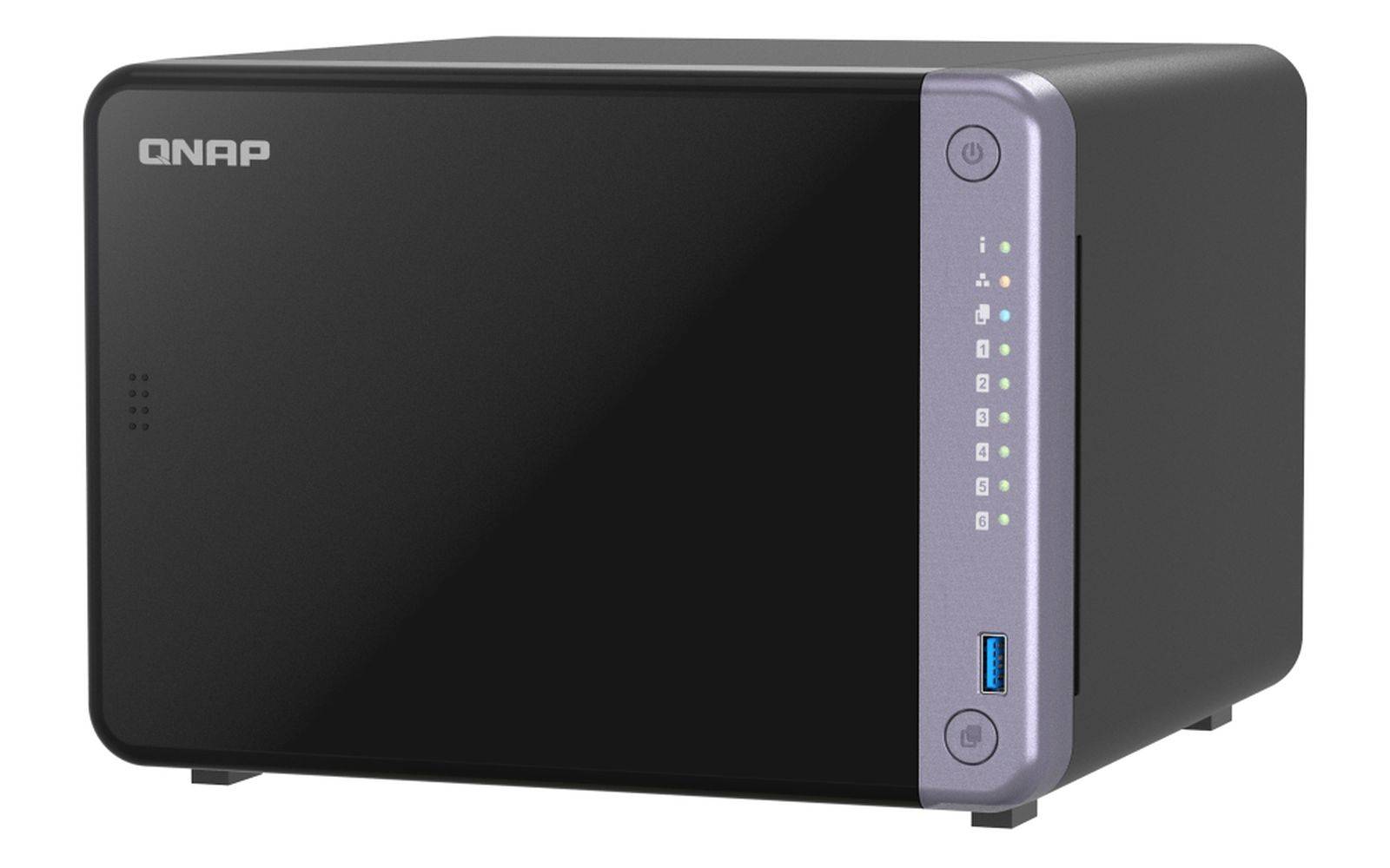 QNAP 6-bay 3.5" desktop NAS AL524 4C 2,0 GHz-4