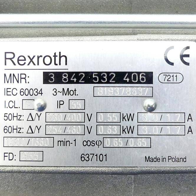 Rexroth Elektromotor (3 842 532 406)-1