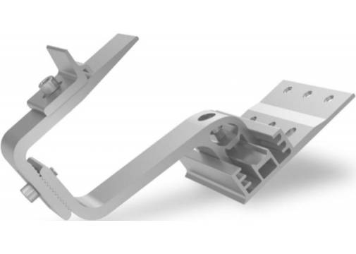 K2 SYSTEMS - K2 2003144, Solarmodul-Montagehalterung, Aluminium, Silber, K2 SingleRail System, 632 g, 20 Stück(e)-0