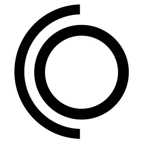 Symbol für Blindschaltbilder - Stromwandler