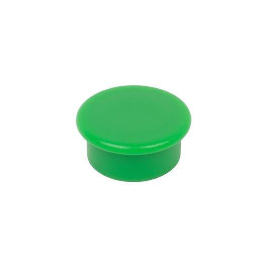 Neodymmagnet, Kunststoffkappe, grün, Ø 18 x 9 mm-1