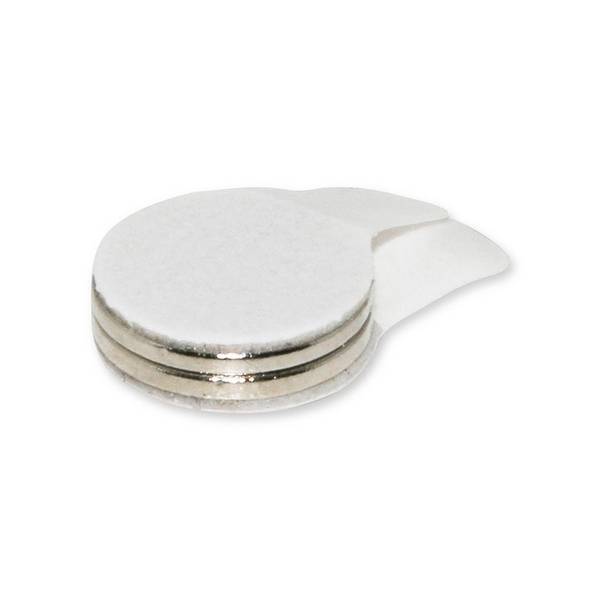 Neodym-Magnete, selbstklebend 10 x 1,0 mm 5 Paar/VE (10 Stück)