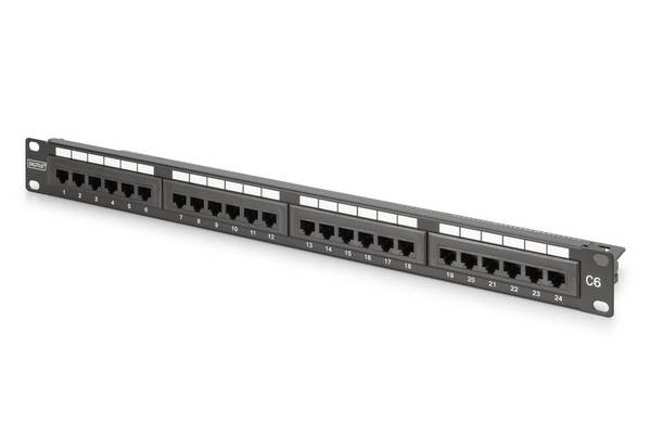 Digitus CAT 6 Klasse E Patch Panel ungeschirmt - Patch-Panel