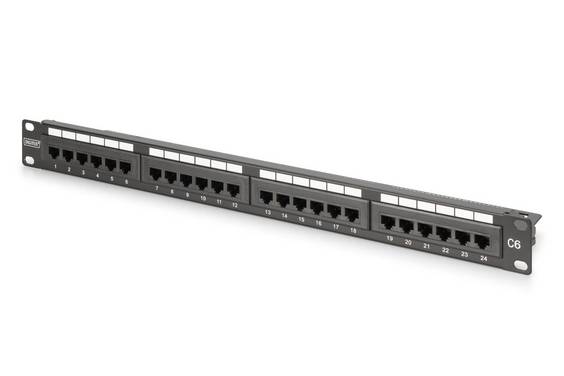 Digitus CAT 6 Klasse E Patch Panel ungeschirmt - Patch-Panel