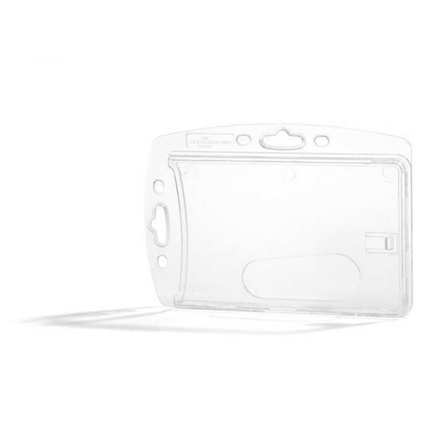 Betriebsausweishülle, Kunststoff, transparent, 85x54 mm