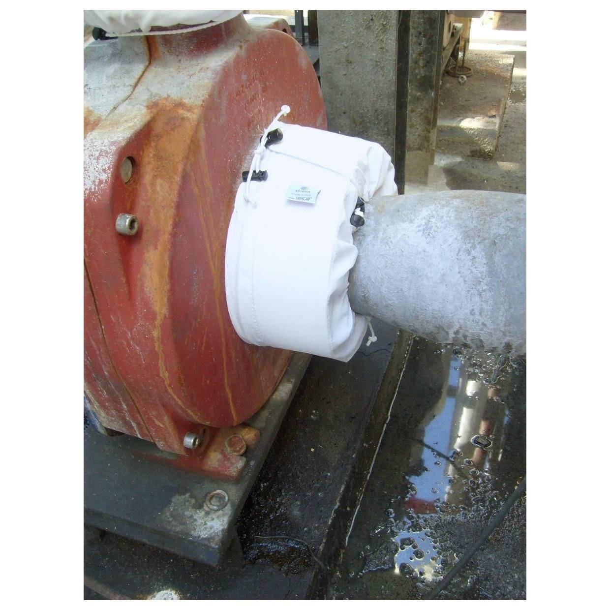Flanschabdeckung - SAFECAP 100% PTFE, Nenndurchmesser 200mm, Nenndruck PN6 bar-2